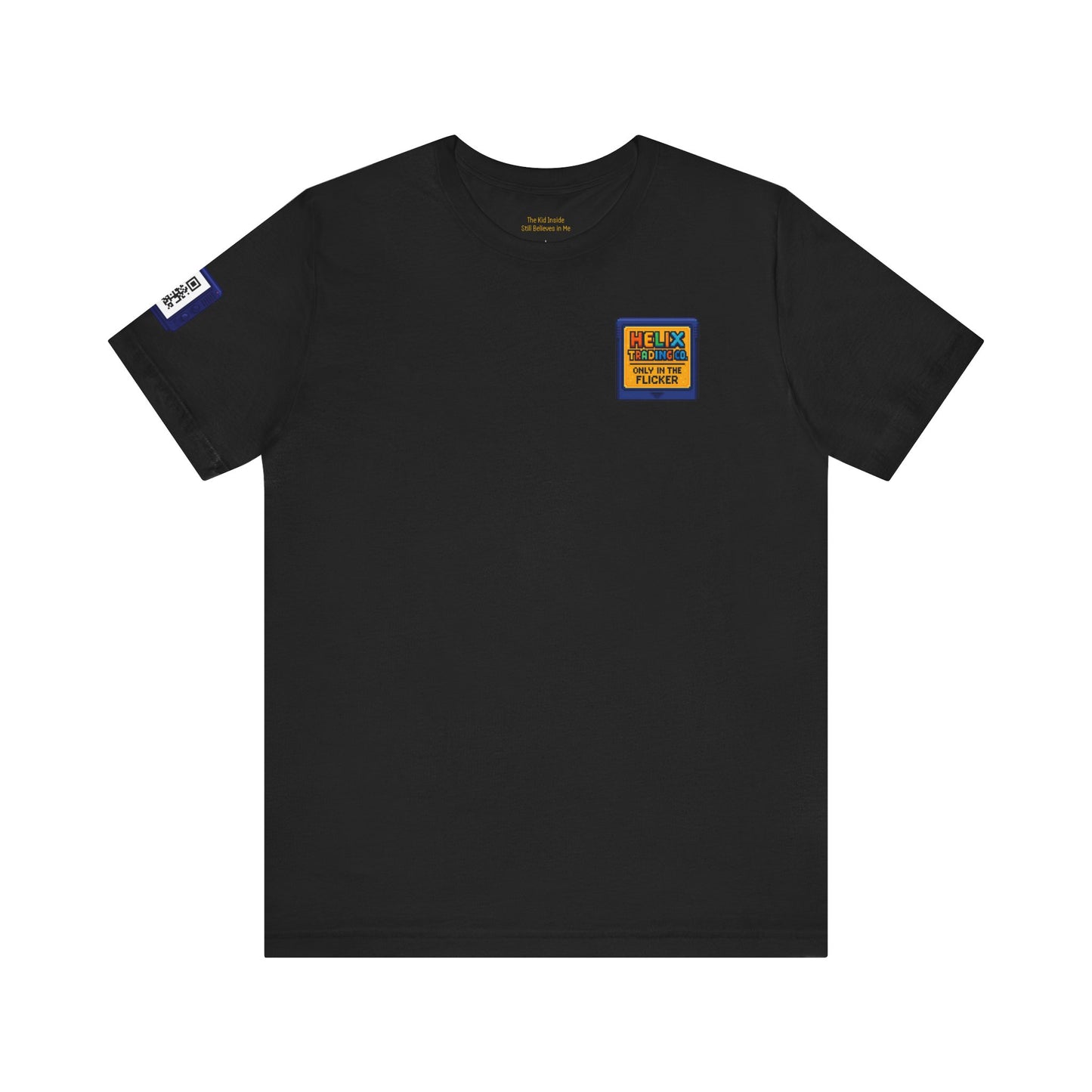 He Never Left – Inner Child Pixel Tee | Helix Trading Co.