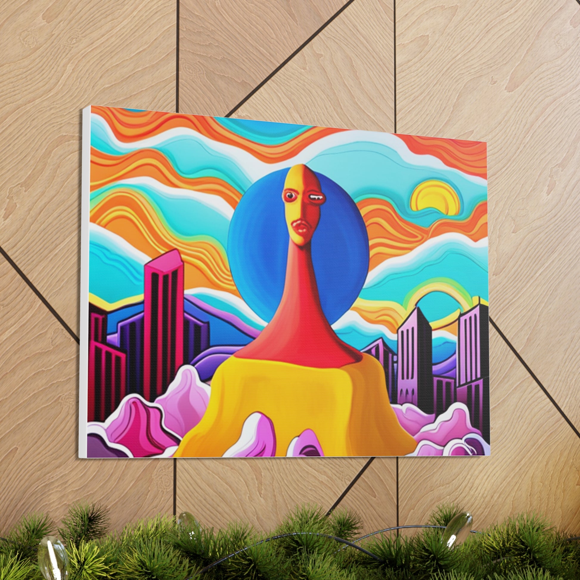 "Center of Attention" Canvas "Elevate "Make Canvas Art the Focal Point