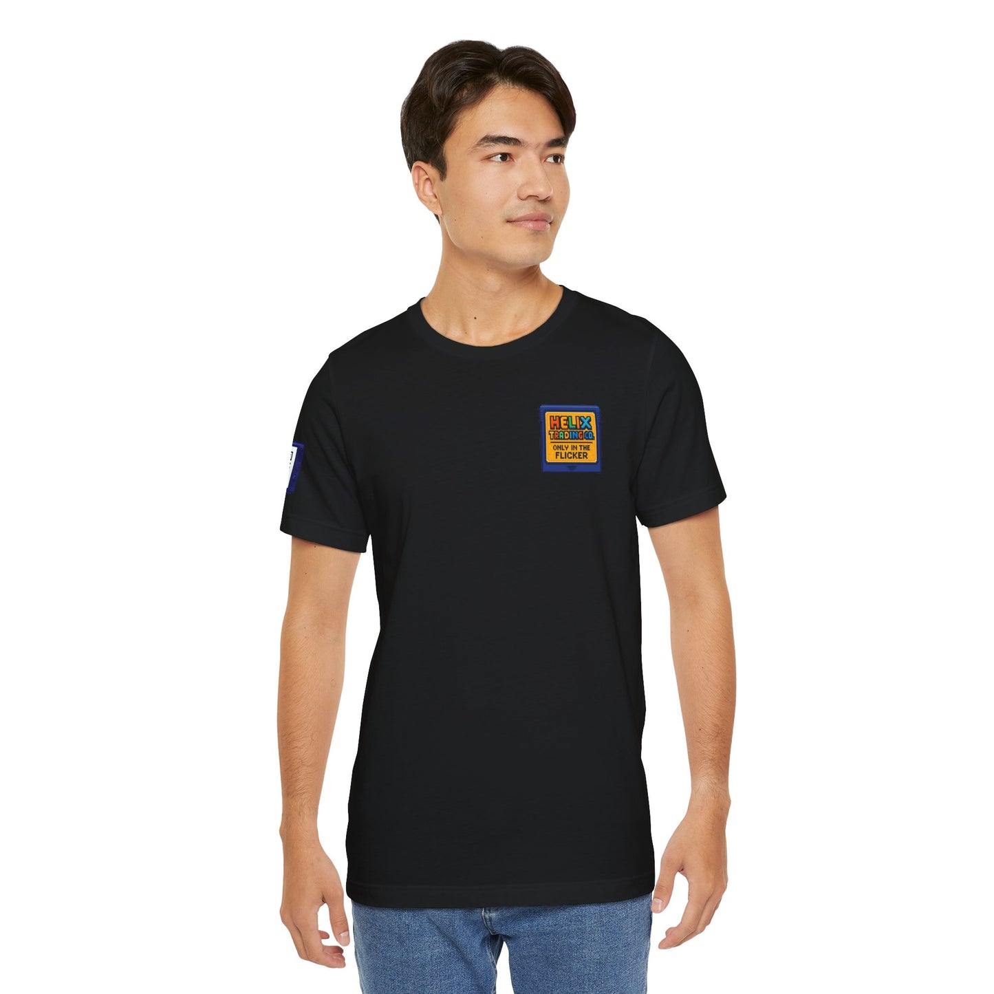 As the World Blinked – Nostalgic Pixel Art T-Shirt | Only in the Flicker Collection