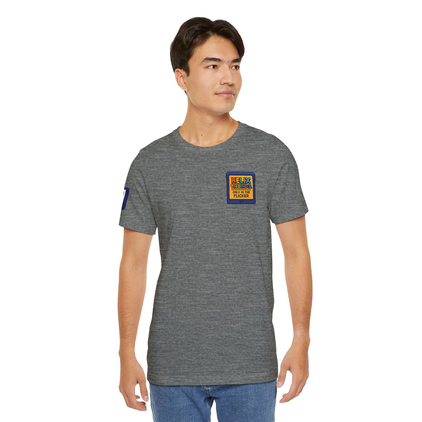 Restart – Side-Scroller Pixel Art Tee | Helix Trading Co.