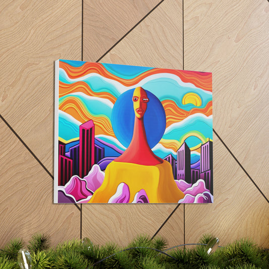 "Center of Attention" Canvas "Elevate "Make Canvas Art the Focal Point