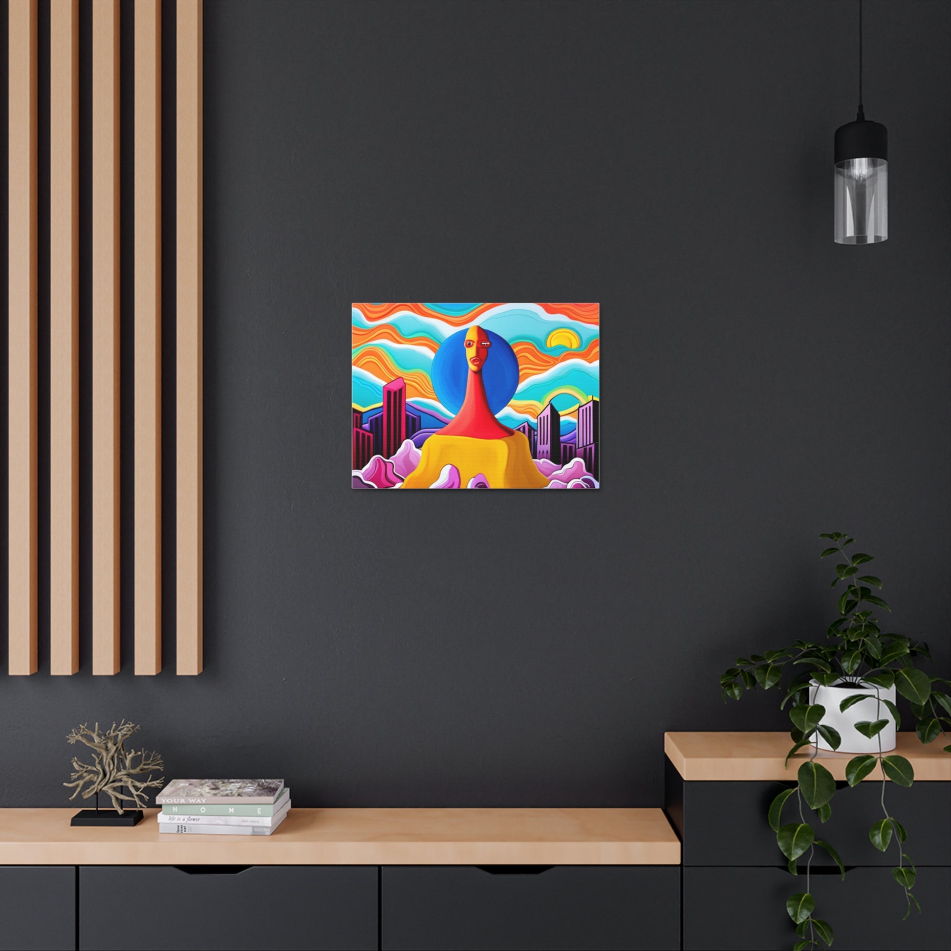 "Center of Attention" Canvas "Elevate "Make Canvas Art the Focal Point