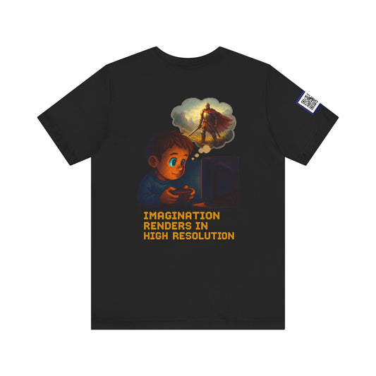 Imagination Renders in High Resolution – Pixel Nostalgia Tee