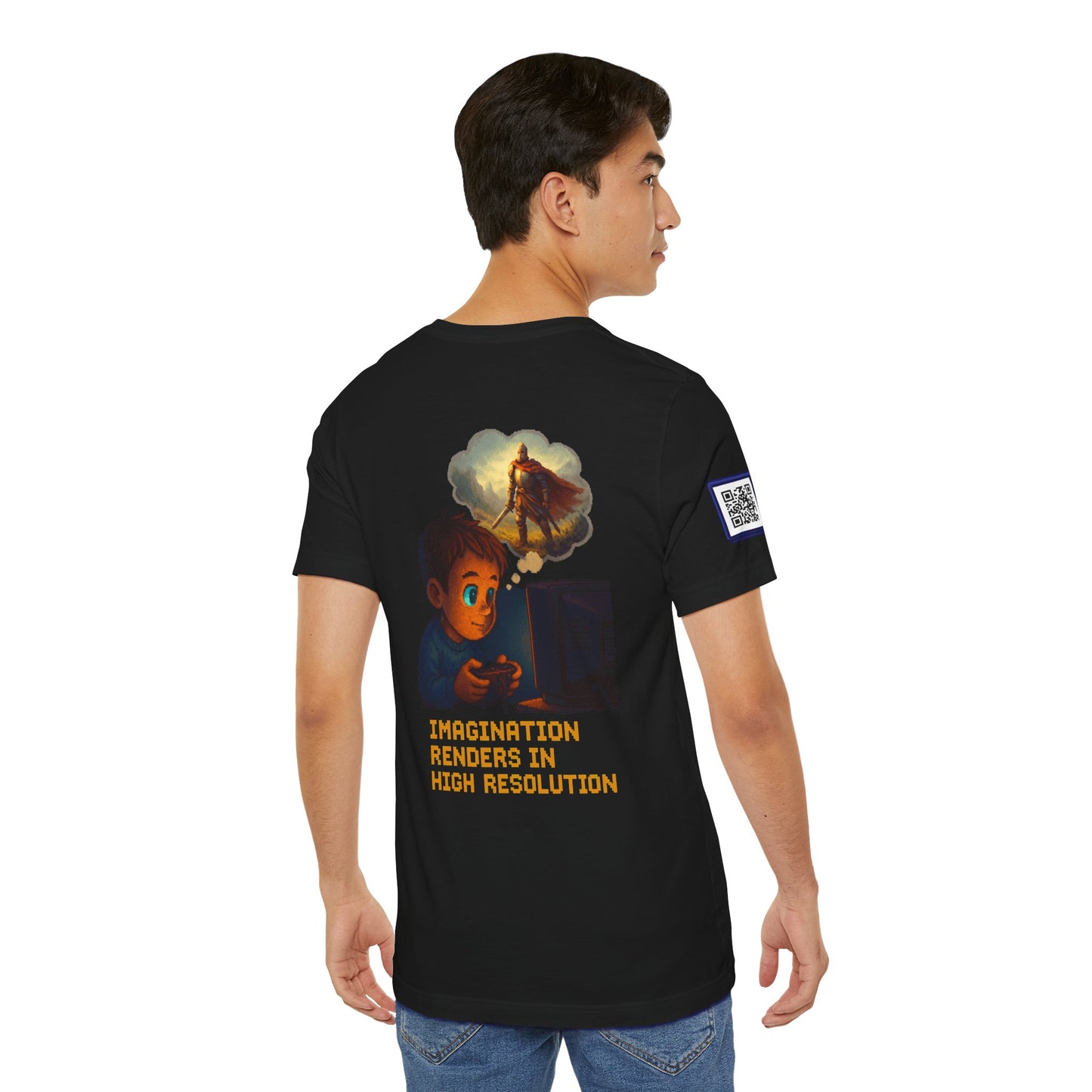 Imagination Renders in High Resolution – Pixel Nostalgia Tee