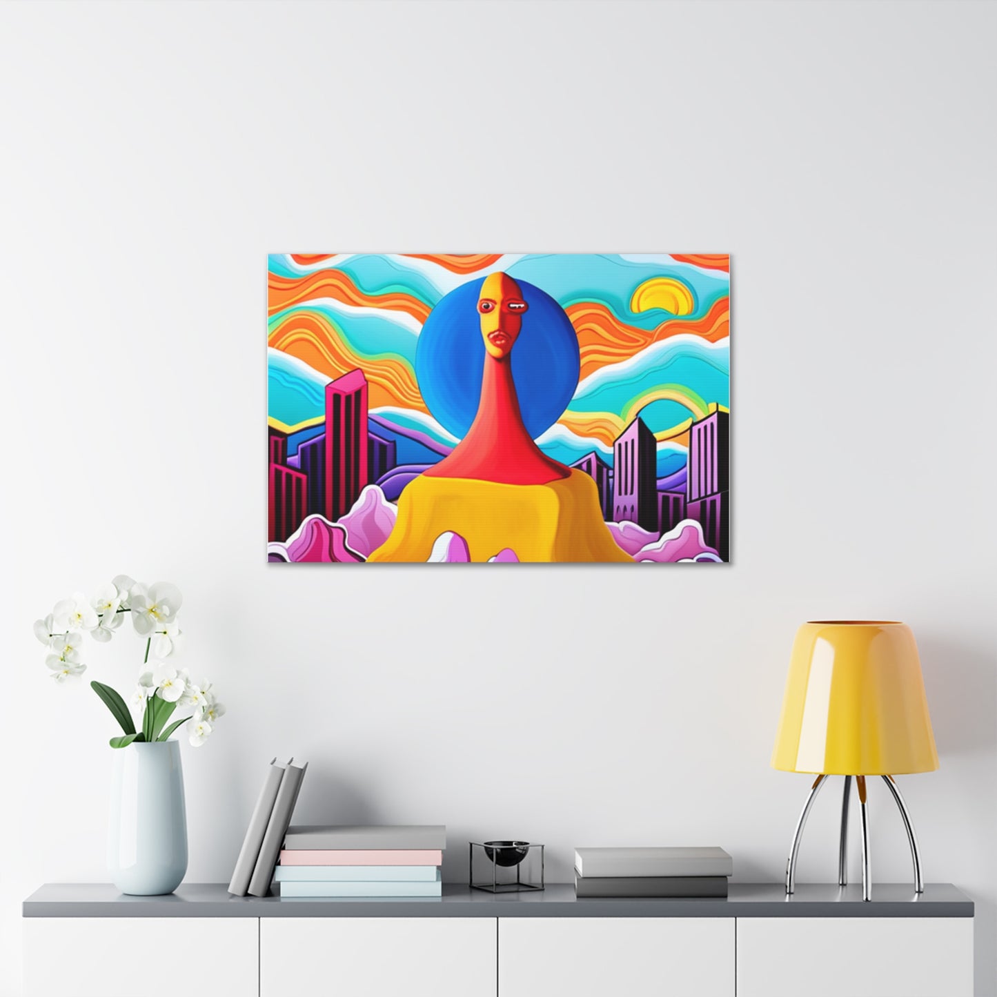 "Center of Attention" Canvas "Elevate "Make Canvas Art the Focal Point