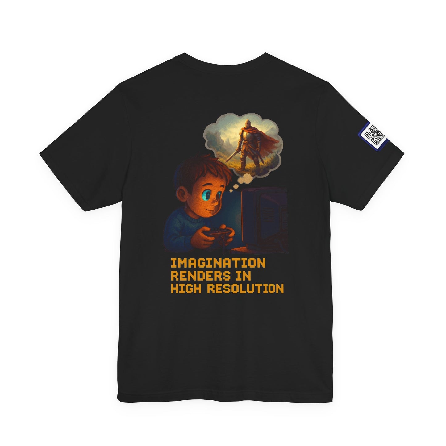 Imagination Renders in High Resolution – Pixel Nostalgia Tee