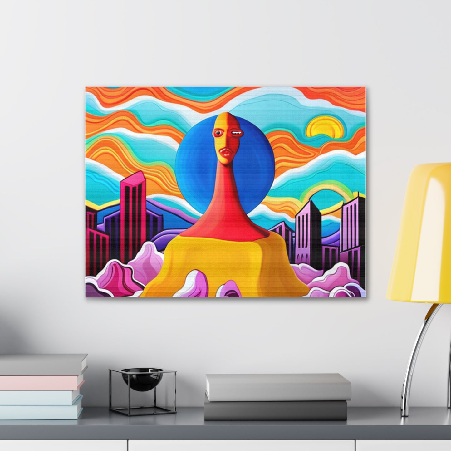 "Center of Attention" Canvas "Elevate "Make Canvas Art the Focal Point